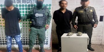 Dos hombres fueron capturados por tráfico de estupefacientes en Popayán.