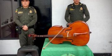 Instrumento musical hurtado de la casa de cultura de Timbío, fueron recuperados por la Policía Nacional.