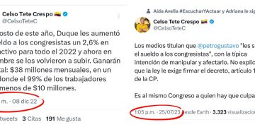 Petro y sus ‘bodegas’ atacan a medios de comunicación por informar sobre aumento de salario a congresistas