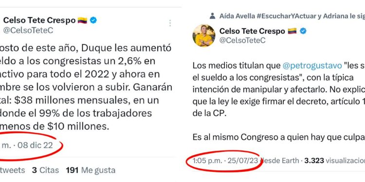 Petro y sus ‘bodegas’ atacan a medios de comunicación por informar sobre aumento de salario a congresistas