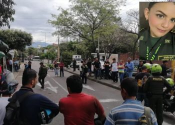 Una patrullera de la Policía Nacional, identificada como Paula Cristina Ortega Córdoba, fue asesinada cuando se movilizaba en una motocicleta por una de las vías del barrio Calixto