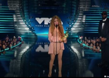 La barranquillera hizo historia al ser la primera sudamericana en recibir esta distinción en los MTV VMAs.