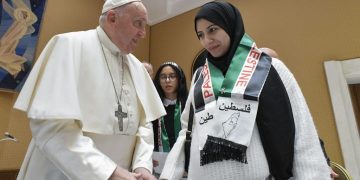 Se reunió Papa Francisco con familiares de víctimas por el conflicto en Gaza